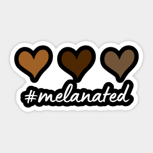 Melanated Sticker